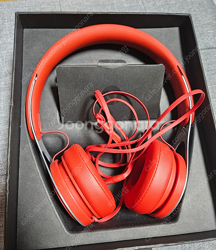 Beats EP 레드 헤드폰--1